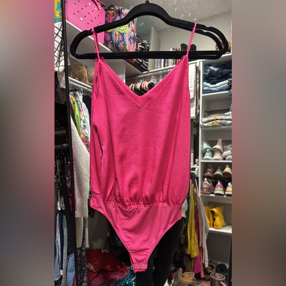 Express Women's Bodysuit Collection - White, Yellow, Black, Pink, Olive, Gray - Picture 6 of 10